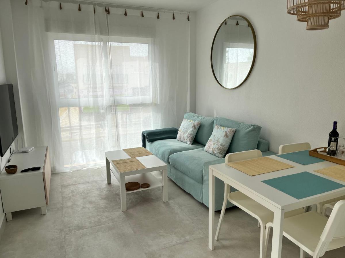 Atico Helena con solarium y jacuzzi privado en Laguna Beach Vera Exterior foto