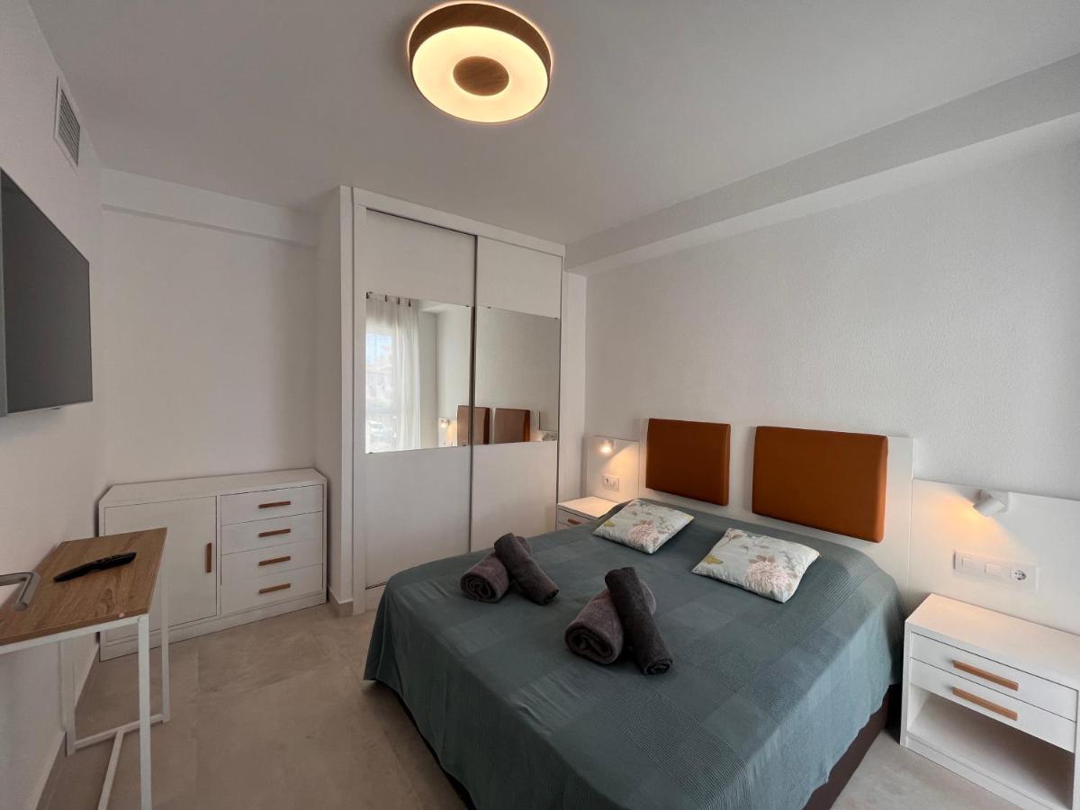 Atico Helena con solarium y jacuzzi privado en Laguna Beach Vera Exterior foto